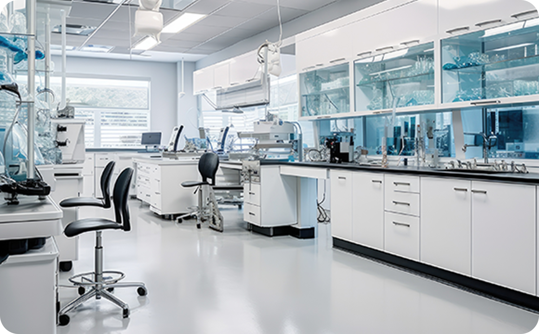 WELL-EQUIPPED LABORATORIES